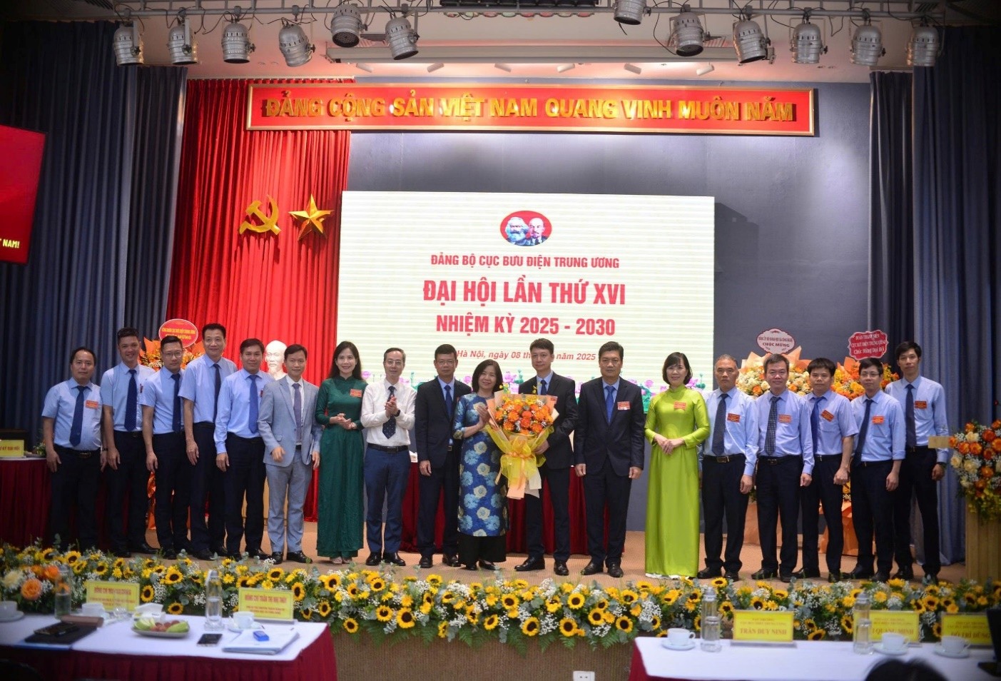 Đại hội Đảng bộ Cục Bưu điện Trung ương lần thứ XVI, nhiệm kỳ 2025 -2030: Đoàn kết - Dân chủ - Kỷ cương - Đột phá - Phát triển
